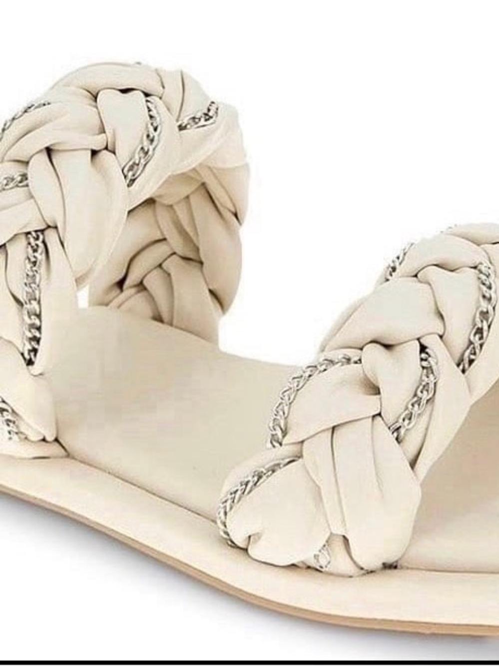 BCBGeneration Tanya slip on braided flats sandals